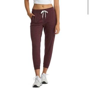 Vuori Performance Jogger Long, Ruby Heather, Medium, NWT
